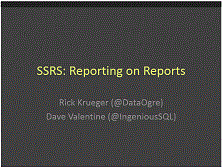 Reporting