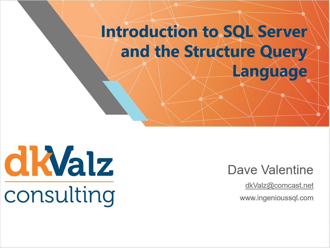 Intro to SQL Development