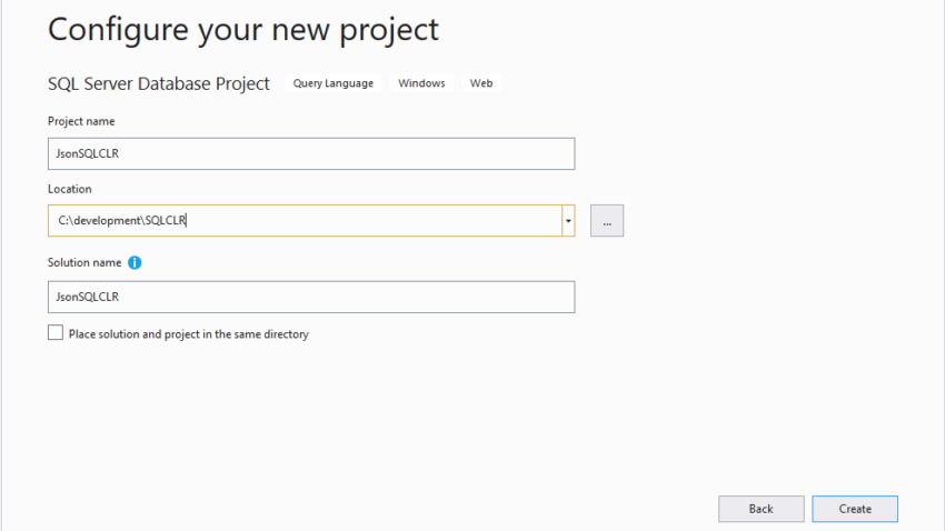 JSC_1_ProjectSetup – Dave + SQL Server = Ingenious SQL….